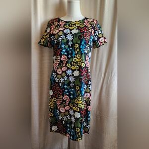 Boden Carina Floral Mini-Shift Dress